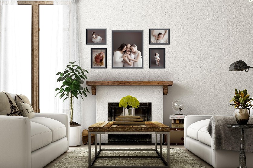 Wall galleries by Kelsie Kelly Photographer Edmonton Portrait Photographer